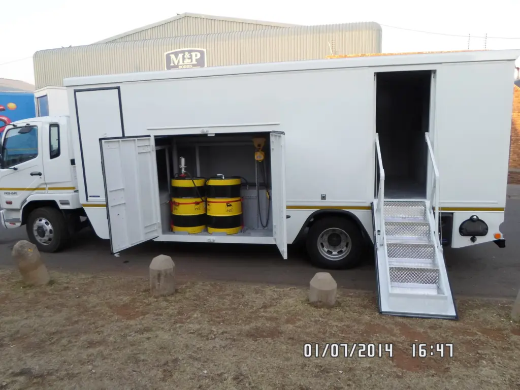 Service Vehicles built by M&P Bodies, Alberton