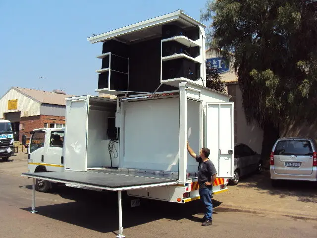 Promotional Trucks built by M&P Bodies, Alberton