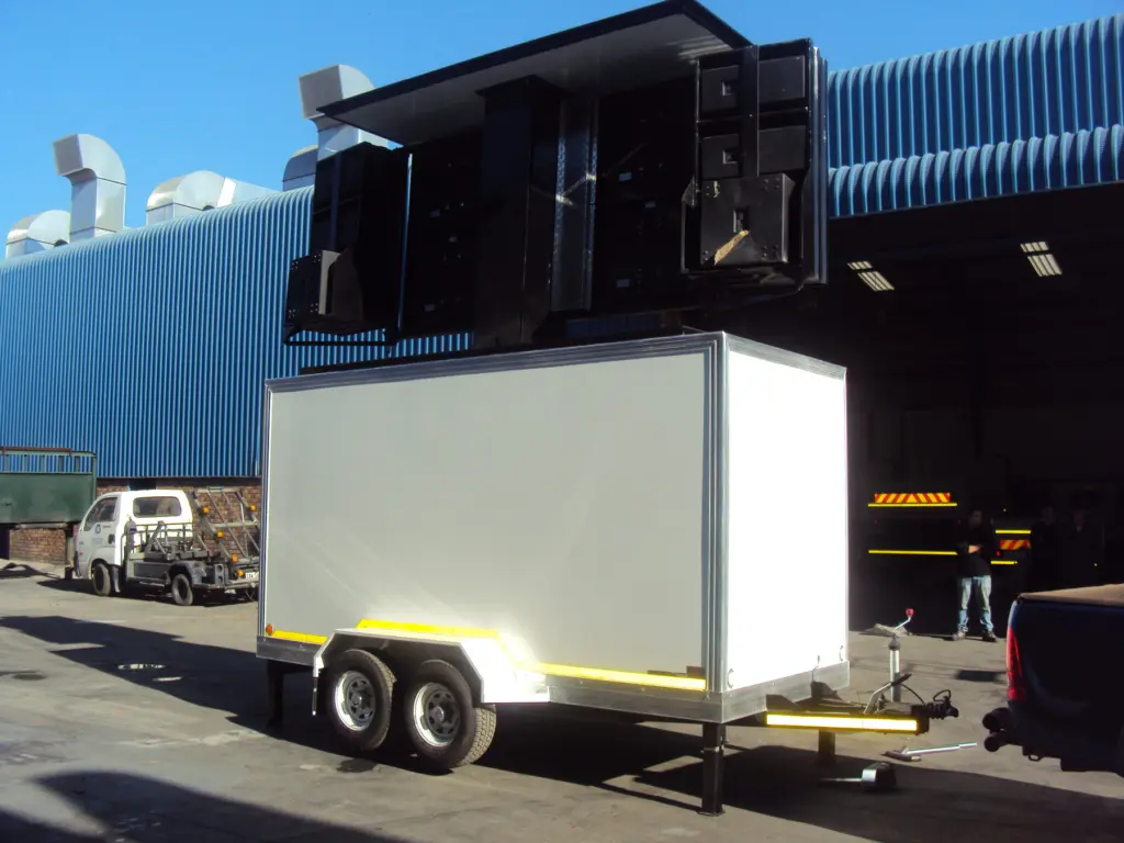 Promotional Trucks built by M&P Bodies, Alberton