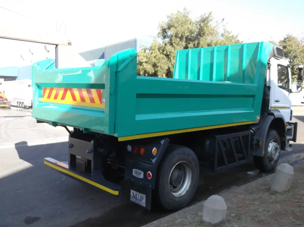 Tippers built by M&P Bodies, Alberton