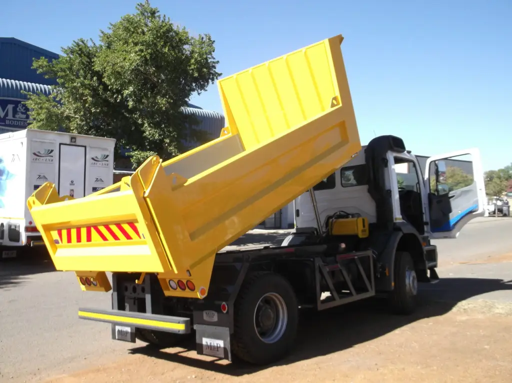 Tipper Bodies built by M&P Bodies