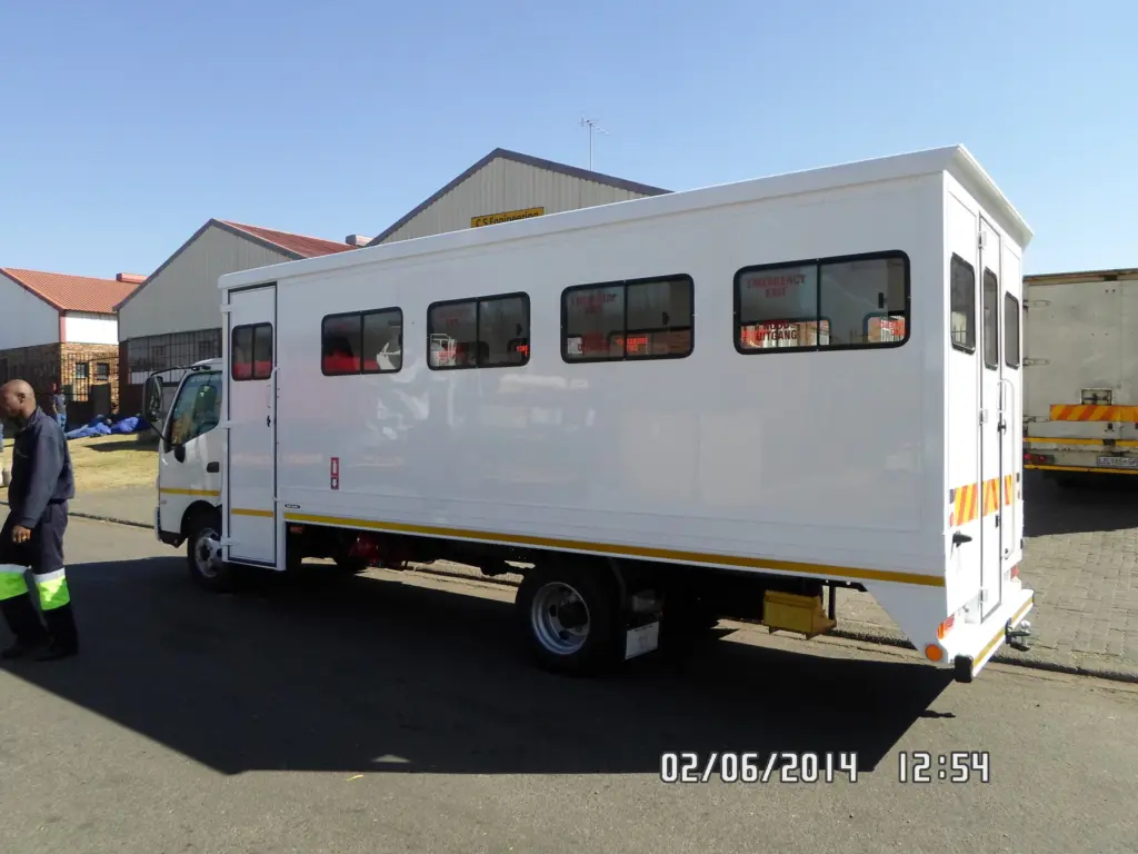 Crew Carriers built by M&P Bodies, Alberton